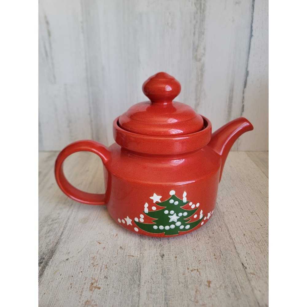 Waechtersbach vintage German Christmas tree teapot kitchen home